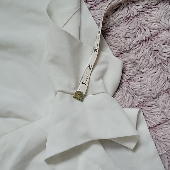 ZARA White NWT Cut Out Sides Tailored Blazer Dress Romper Micro Mini Size Small - Picture 10 of 13